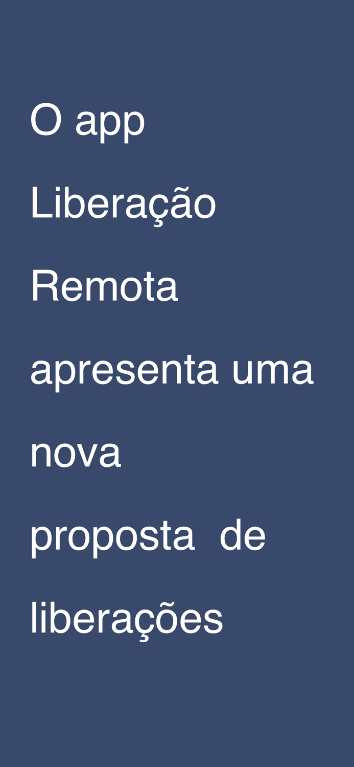 CGI Liberação Remota