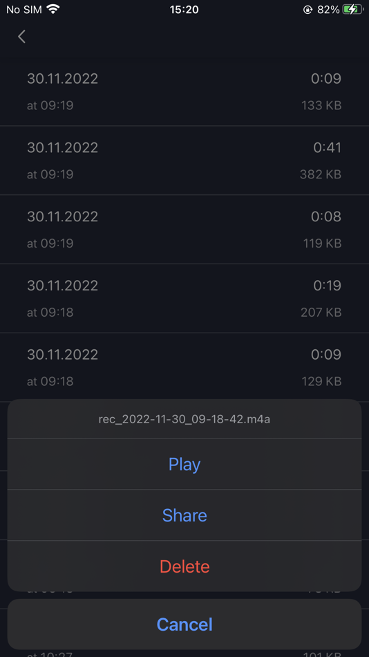 #7. Playback Mic (iOS) 由: Tomaz Ravljen