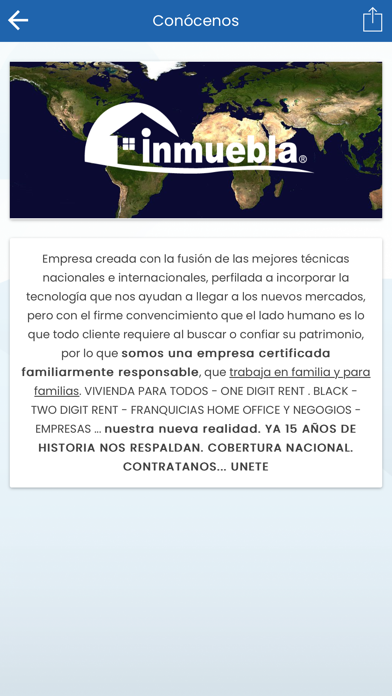 Inmuebla Screenshot
