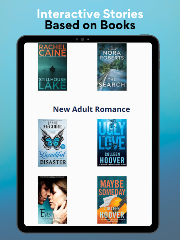 Novel Nudge iPad screenshot 4 - Book app
