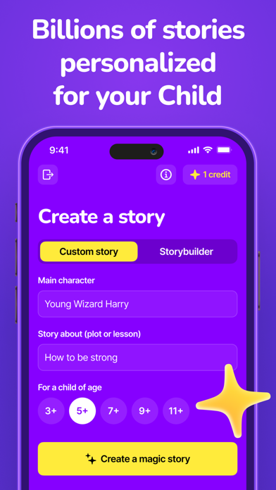 Magic stories - AI fairy tales Screenshot