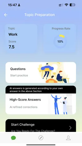 Game screenshot Peanut IELTS Speaking apk