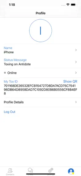 Game screenshot Antidote ー Private Messenger apk