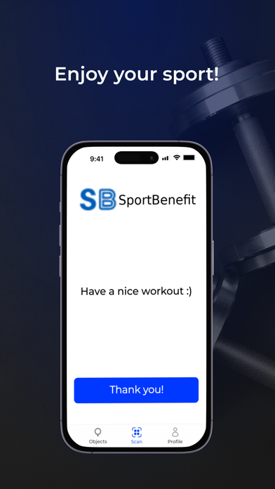 Sportbenefit Screenshot