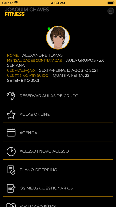 JCFitness Screenshot