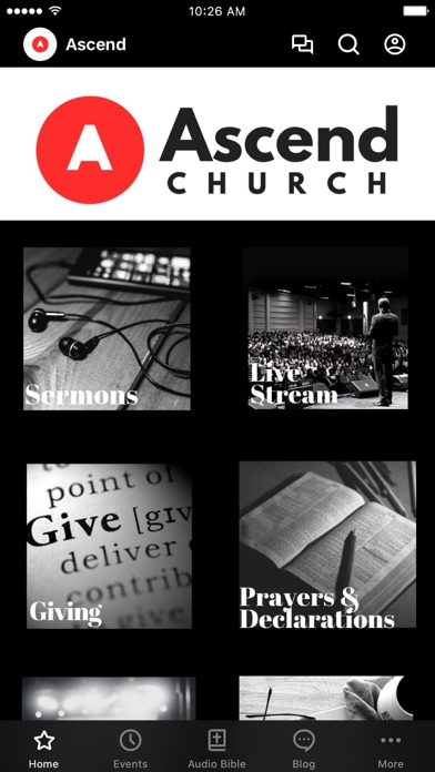 Ascend Church Screenshot