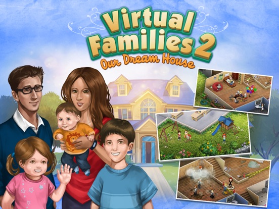 Virtual Families 2 Dream House iPad app afbeelding 1