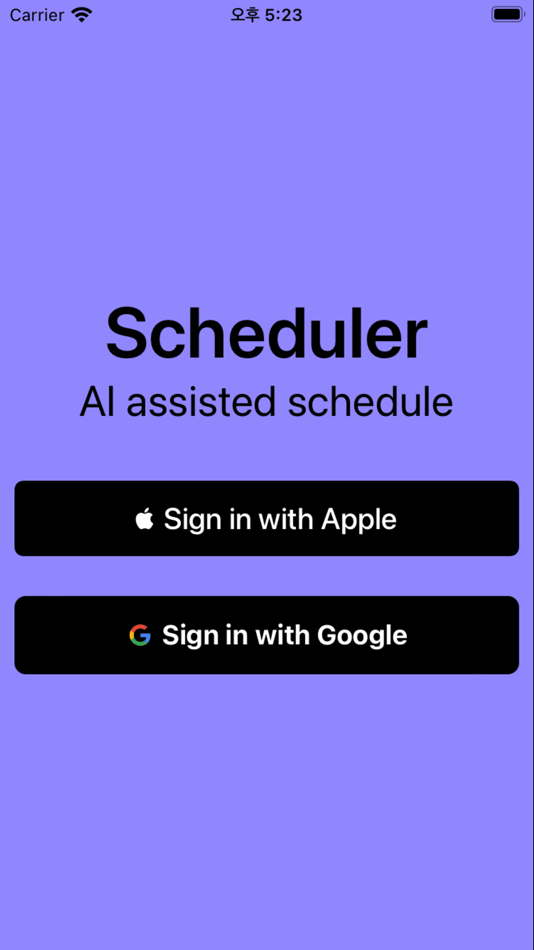 #5. AI Scheduler (iOS) 由: Ephraim Park