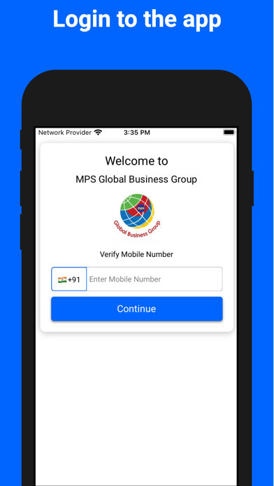 MPS Global Business Group Screenshot