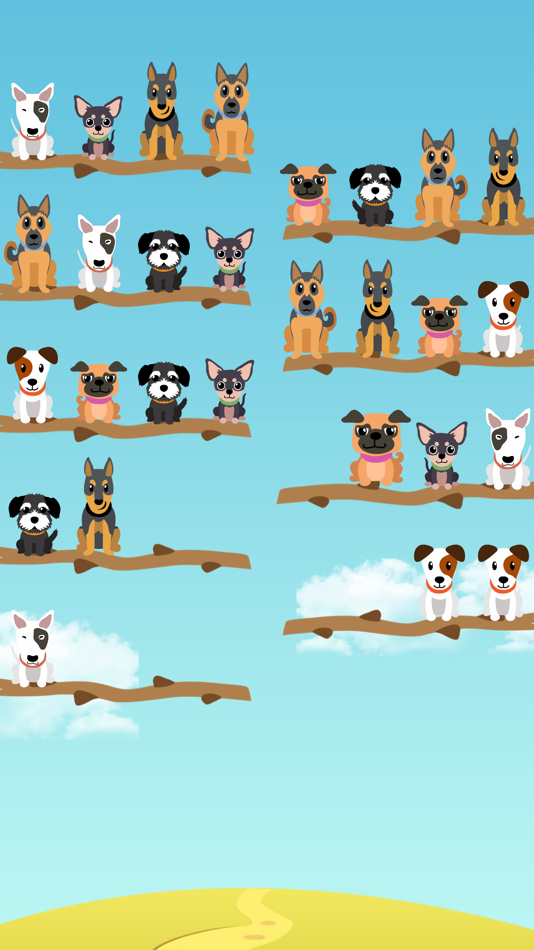 #3. Dog Sort Puzzle (iOS) Podle: HE HE
