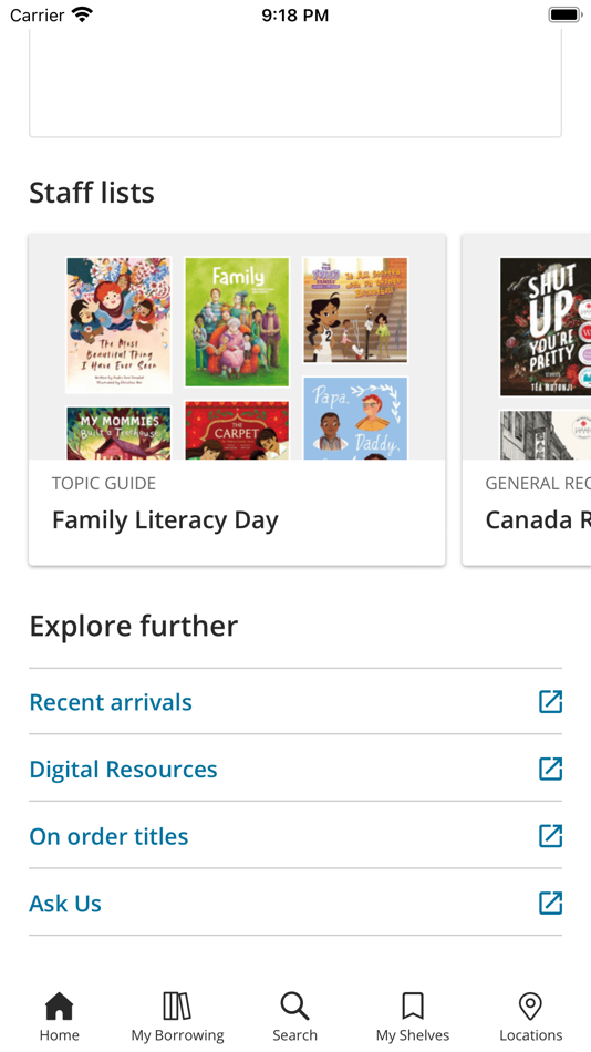 #2. RHPL Mobile (iOS) 由: Richmond Hill Public Library