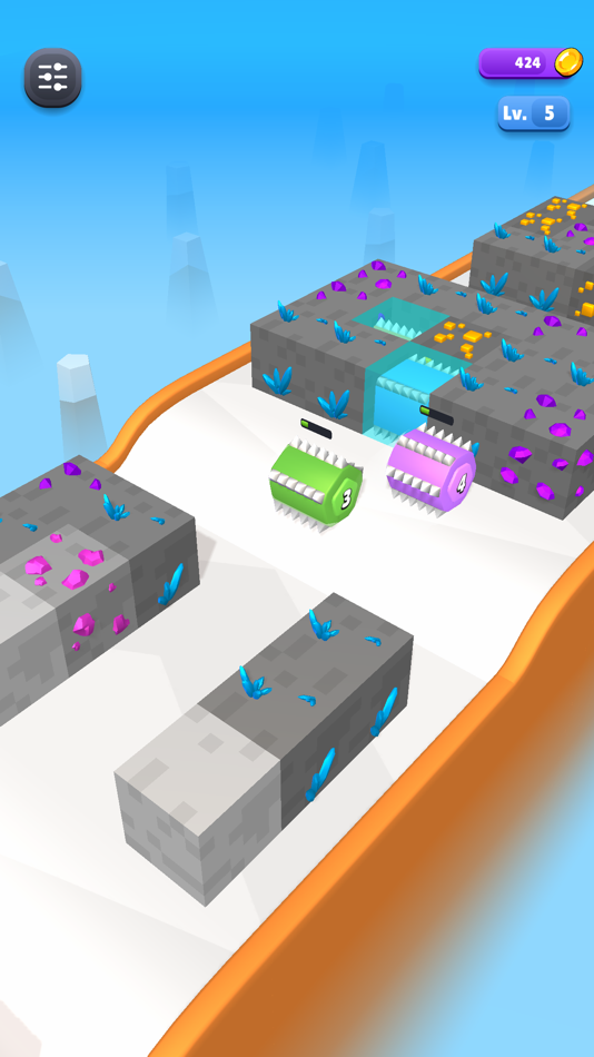 #2. Polygon Miners (iOS) 由: Gigantic Games