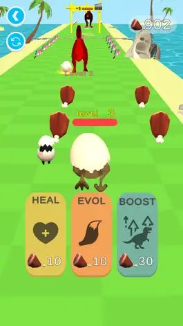 Game screenshot Dino Run Idle apk