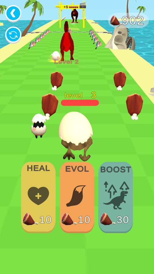 #2. Dino Run Idle (iOS) 由: Yso Corp