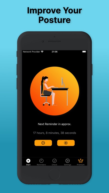 Posture Reminder: Stand Up