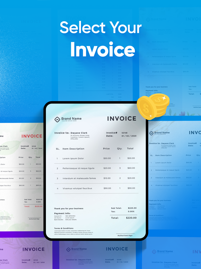 Invoice Maker  Estimate Maker