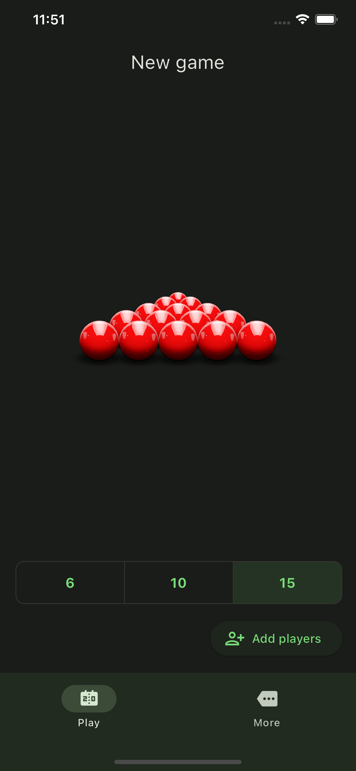 Snooker: Scoreboard