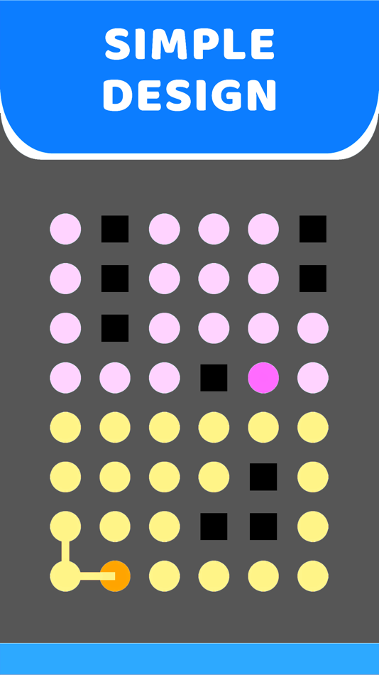 #5. Connect The Dots - Game (iOS) By: Smit Sabhadiya