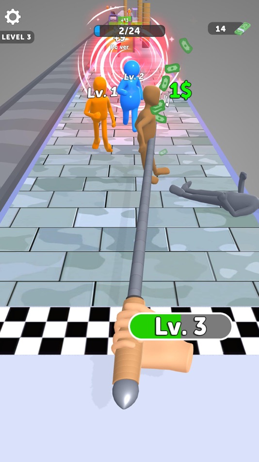 #7. Joust It 3D (iOS) بواسطة: Mustafa Akbaba