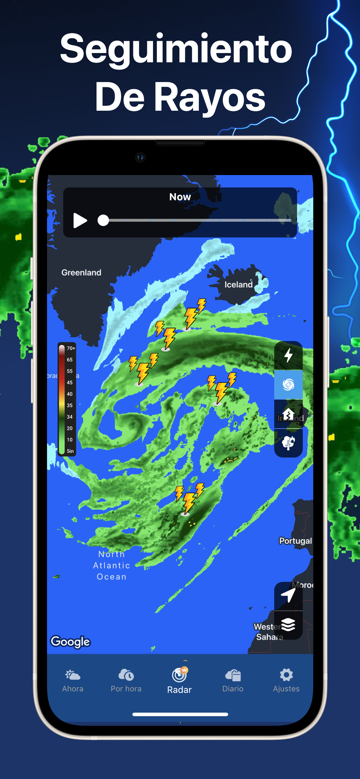 Weather Plus: Radar Lluvia