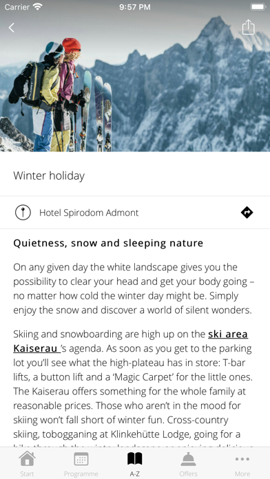 Hotel Spirodom Admont Screenshot
