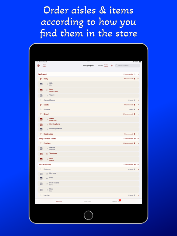 Screenshot #4 pour Shopping List: Ultimate