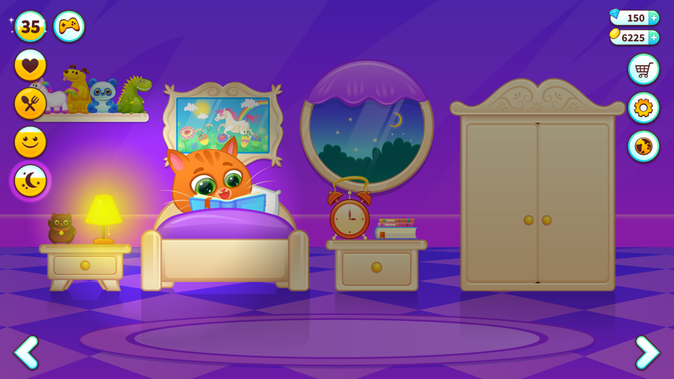 #5. Bubbu – My Virtual Pet Cat (iOS) 由: BUBADU information technology Ltd.