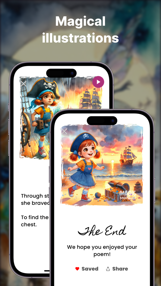 #7. Magic Bookshelf: AI Stories (iOS) 由: LUX GLOBAL LTD