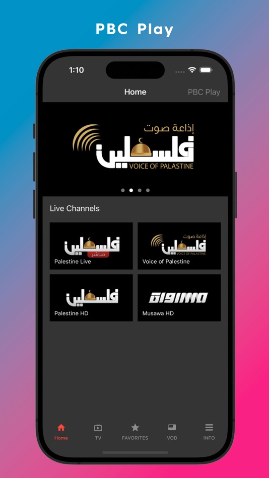 #1. PBC Play (iOS) Podle: Palestine Public Broadcasting Corporation