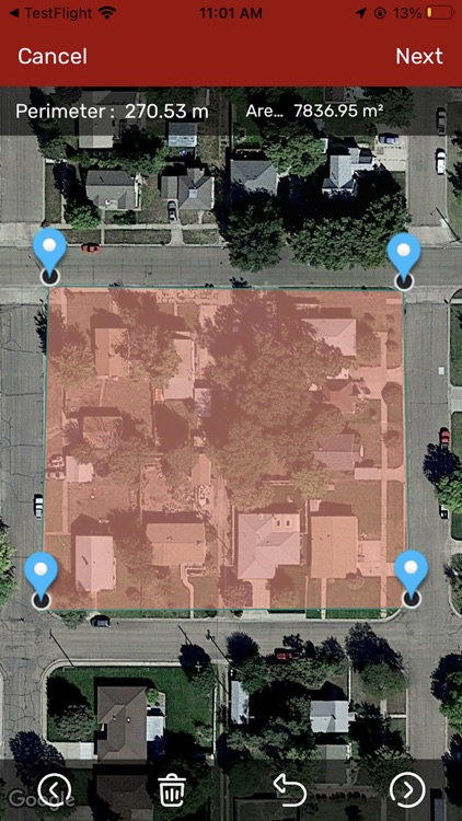 GPS Area Measurements