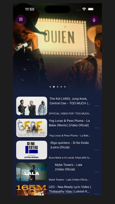 GMusic - Music For Youtube Screenshot