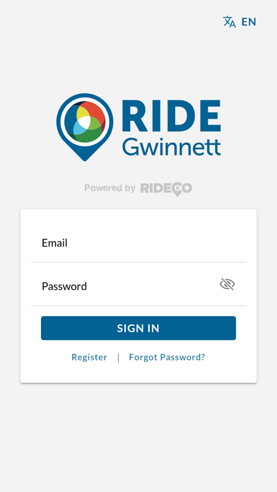 Ride Gwinnett Screenshot
