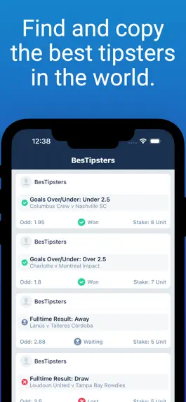 Game screenshot BesTipsters - Tipster Platform hack