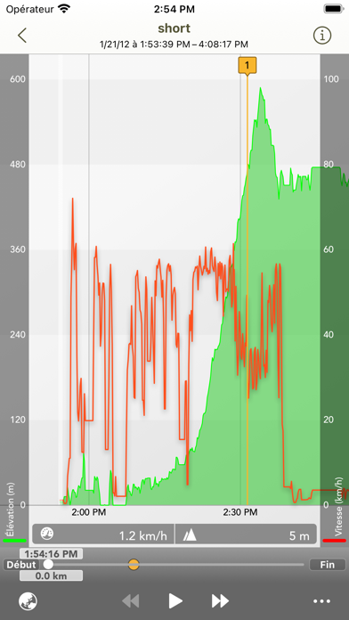 Screenshot #3 pour Ryotei - GPS Tracker