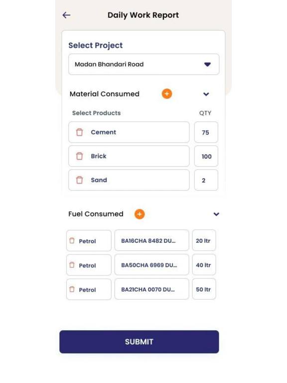 App screenshot