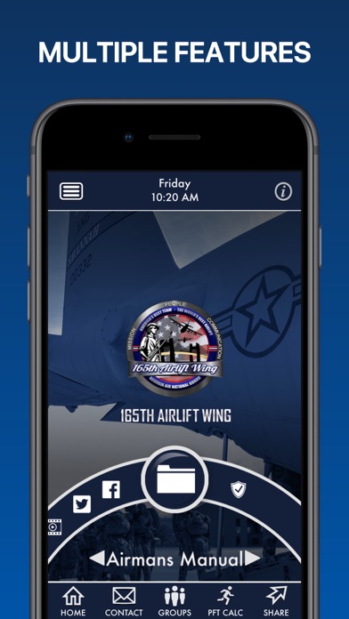 165th Airlift Wing Screenshot