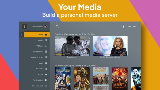 Plex: Watch Live TV and Movies on the App Store