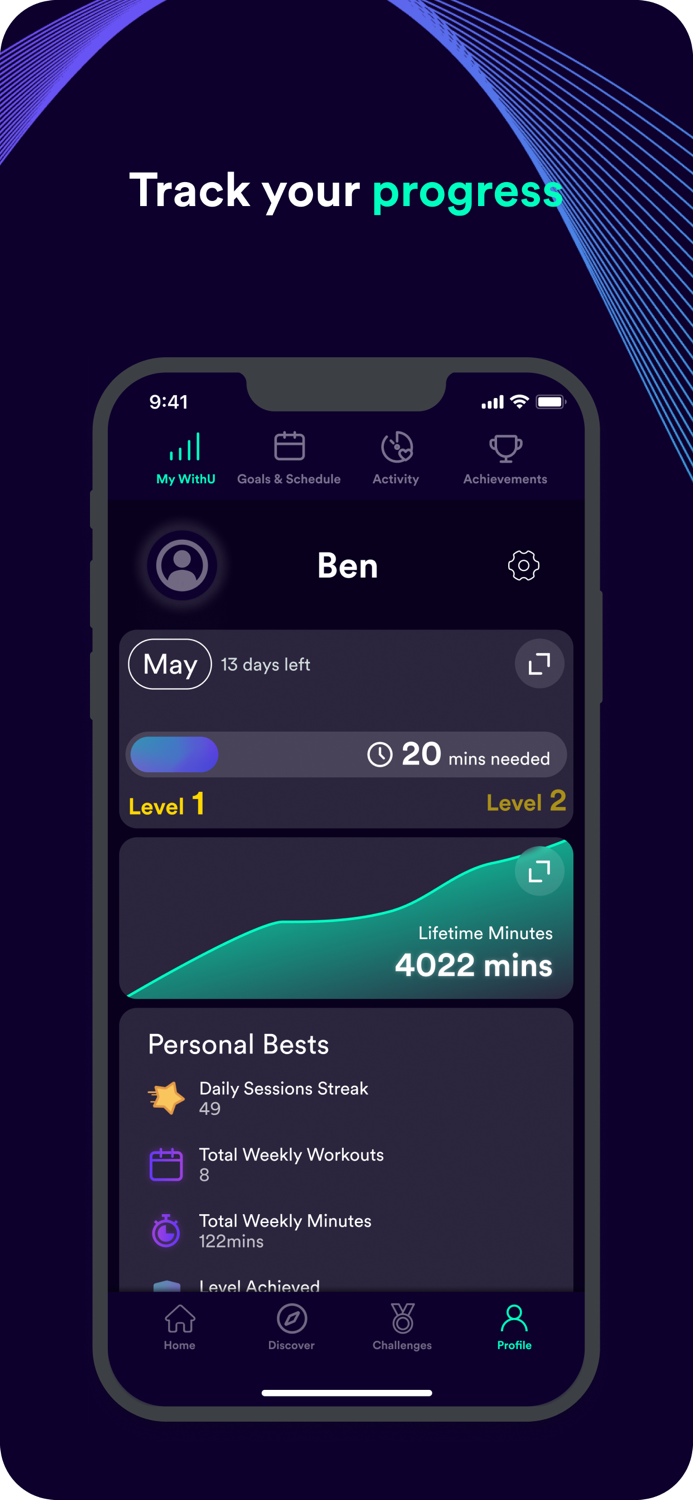 WithU Audio Fitness App
