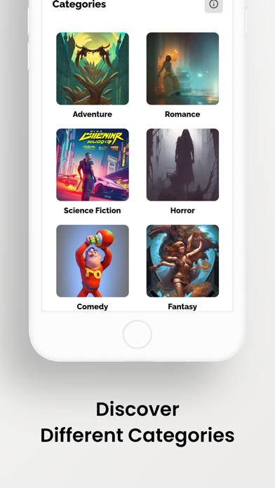 StoryAI: AI Generated Stories Screenshot