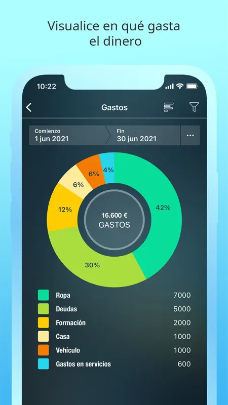 Money Pro: Finanzas personales screenshot 4 of 8