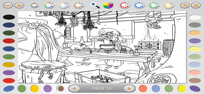 Potion Maker Intricate Color