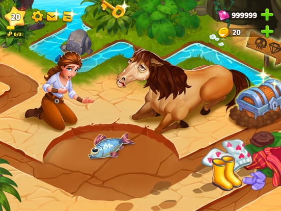 Screenshot #4 pour Island Hoppers: Jeu de ferme