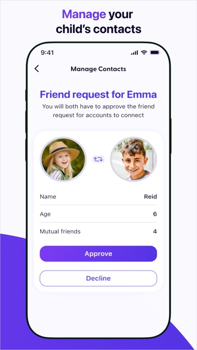 KINDER Messenger: Family App Screenshot