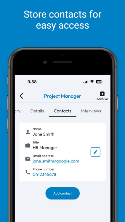 JobScope - Track your jobs screenshot-4