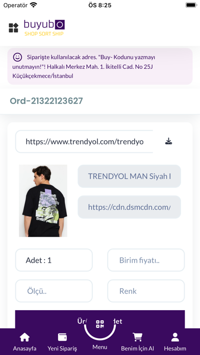 Buyubo Shop From Turkey Screenshot