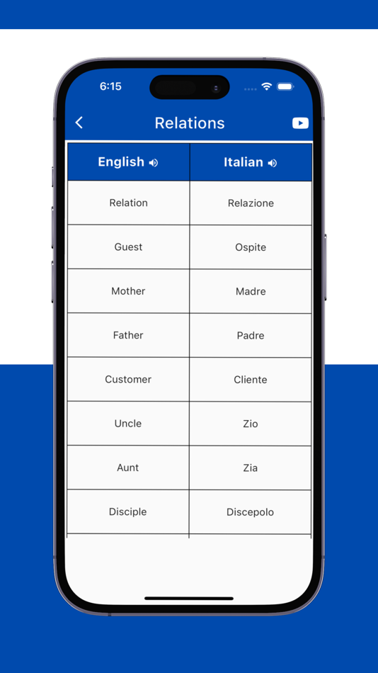 #2. Italian Words App (iOS) 게시자: Valaji Global