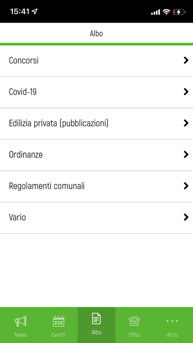 Comune di Vacallo Screenshot