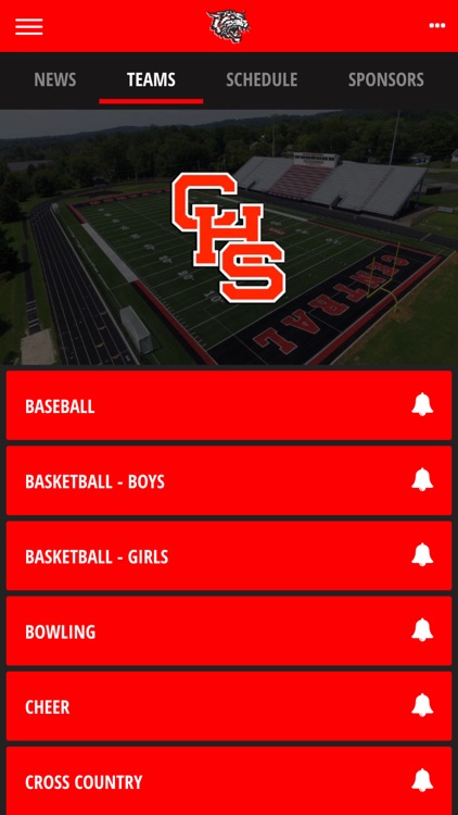 Central High School Athletics screenshot-3
