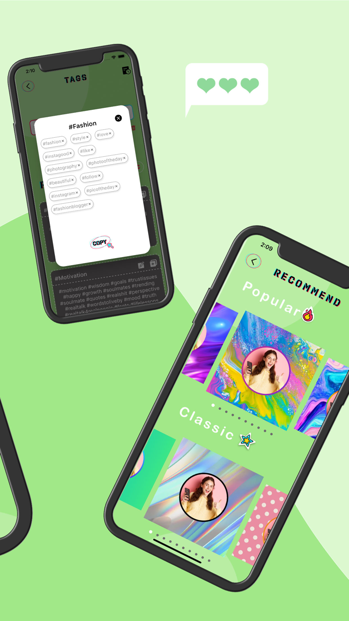 Top Hashtag - Likes Templates