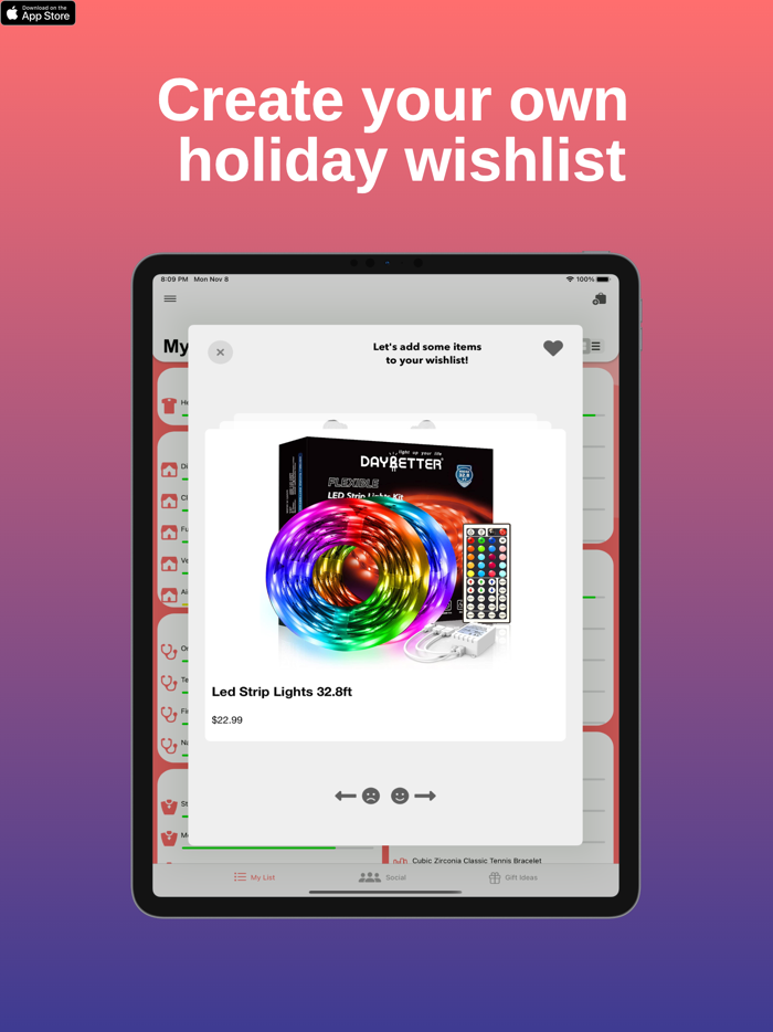 Wishful - Holiday Wishlists